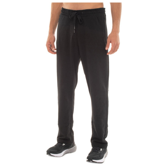 Be Nation Ανδρικό παντελόνι φόρμας Essentials Terry Straight Zip Pant